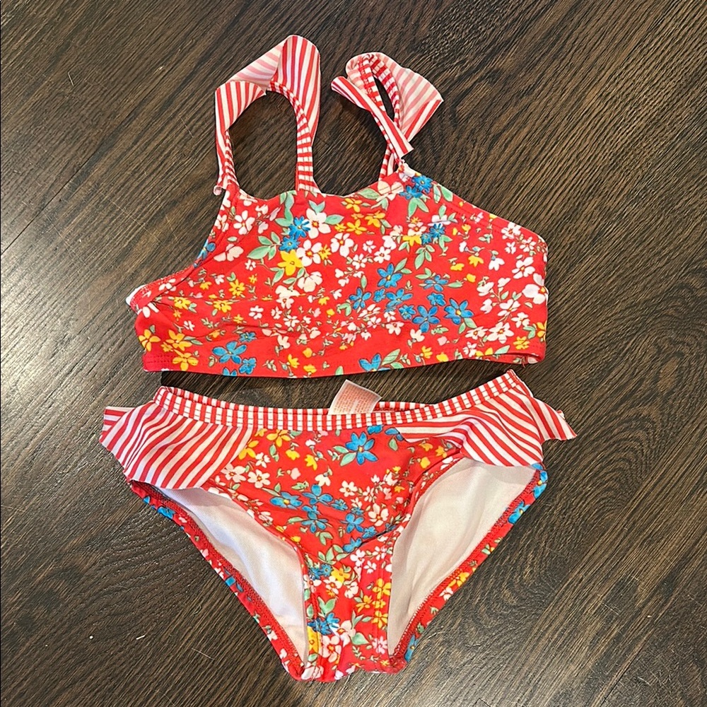 8 piece Girls Swimsuit Lot - Picture 2 of 6